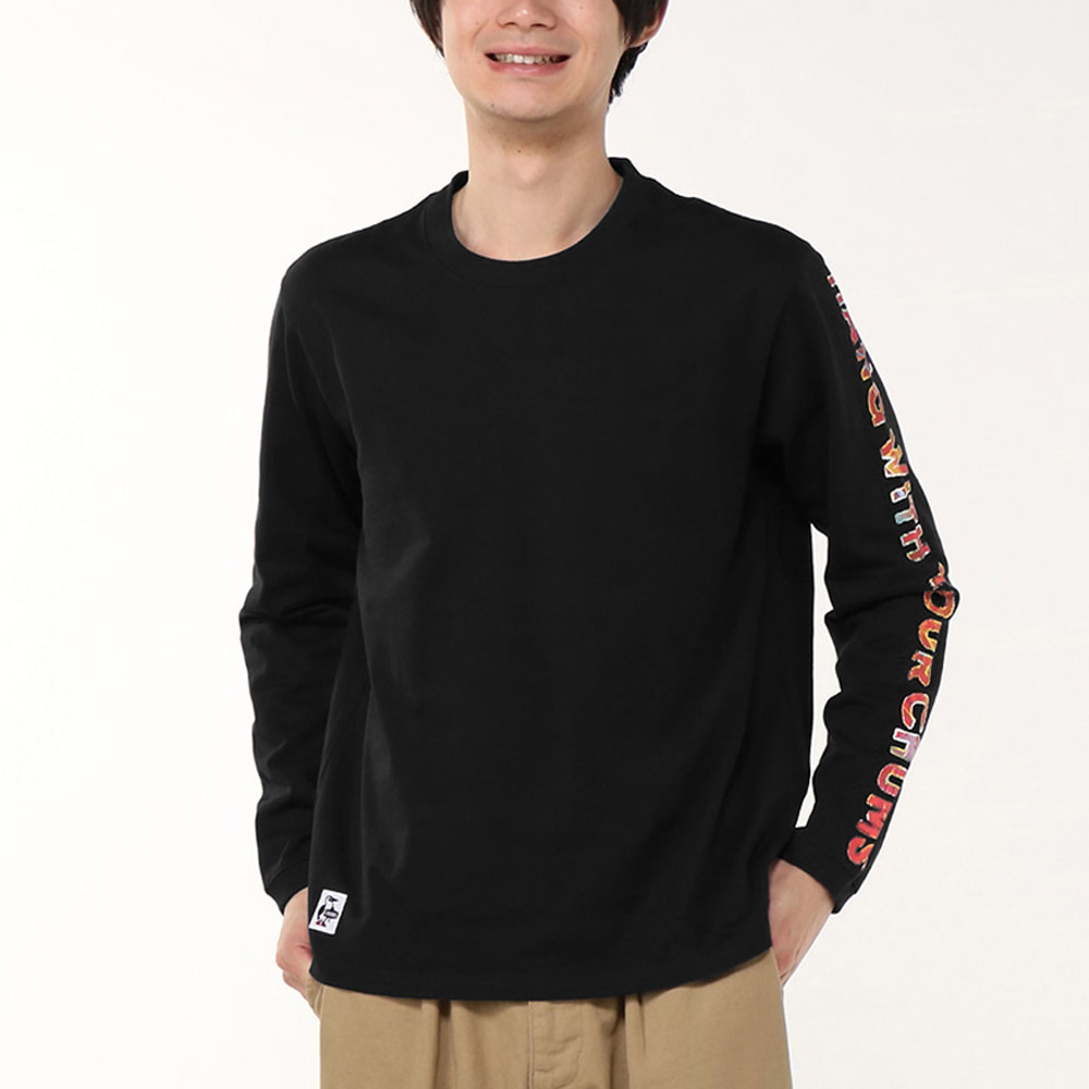 チャムス CHUMS Tシャツ アンチバグブレックファーストロングスリーブTシャツ Anti-Bug Breakfast L/S T-Shirt CH01-2506 メンズ レディース 長袖tシャツ ロンt | CHUMS | 09