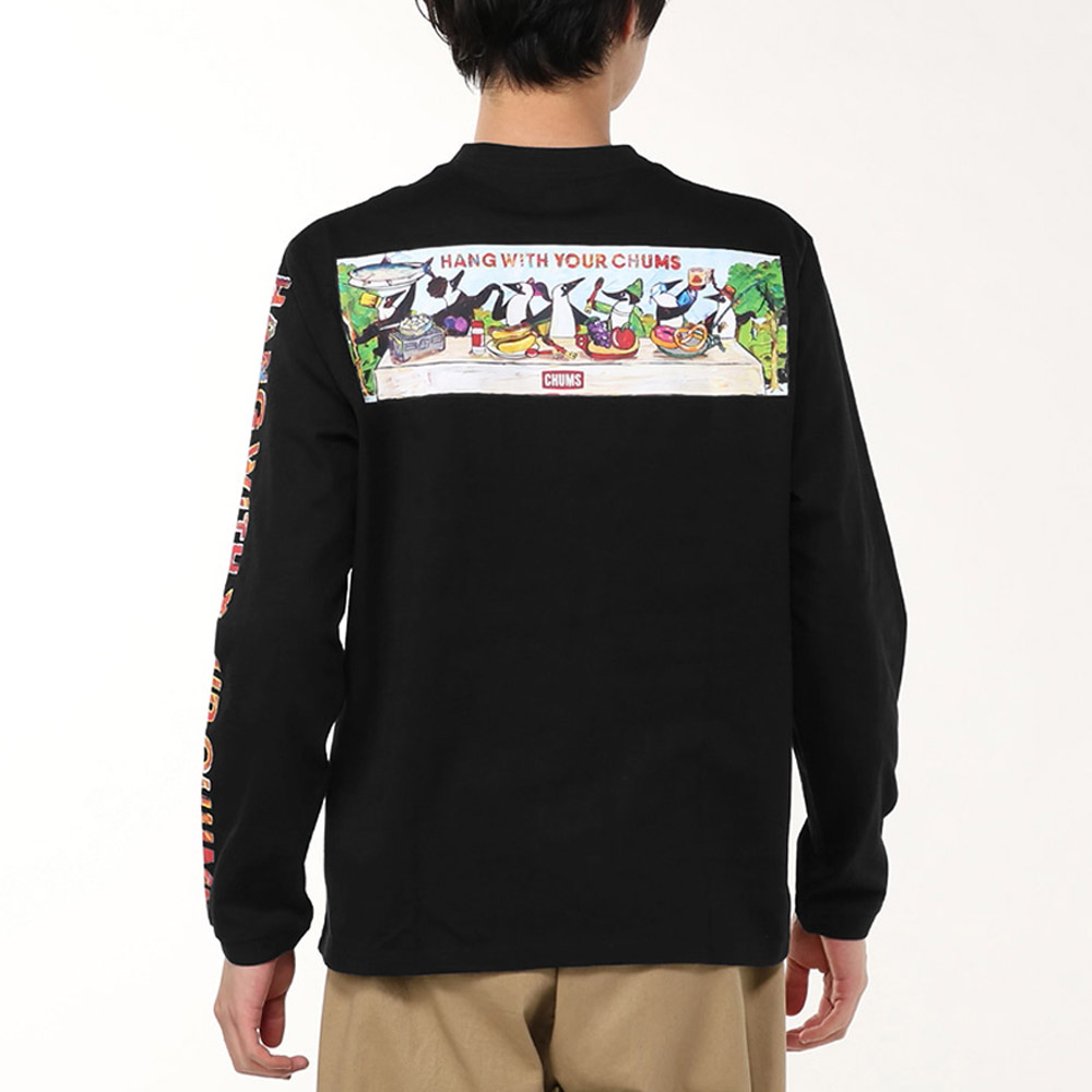 チャムス CHUMS Tシャツ アンチバグブレックファーストロングスリーブTシャツ Anti-Bug Breakfast L/S T-Shirt CH01-2506 メンズ レディース 長袖tシャツ ロンt | CHUMS | 10