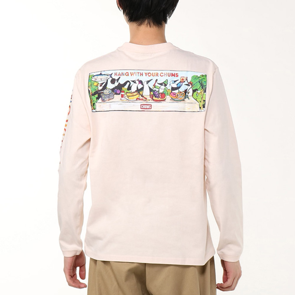 チャムス CHUMS Tシャツ アンチバグブレックファーストロングスリーブTシャツ Anti-Bug Breakfast L/S T-Shirt CH01-2506 メンズ レディース 長袖tシャツ ロンt | CHUMS | 12