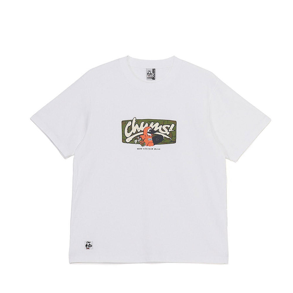 チャムス CHUMS Tシャツ アンチバグチャムスグラフィティTシャツ Anti-Bug CHUMS Graffiti T-Shirt CH01-2507 メンズ レディース 半袖tシャツ ティーシャツ | CHUMS | 06