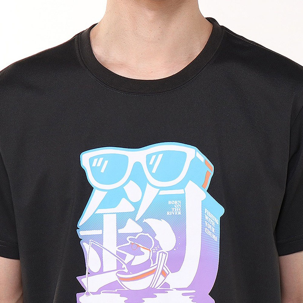 チャムス CHUMS Tシャツ ツリドライTシャツ 釣 Dry T-Shirt CH01-2539 メンズ ポリエステル100% UVカット 吸汗速乾 UVカット 遮熱機能 アウトドア フィッシング | CHUMS | 07