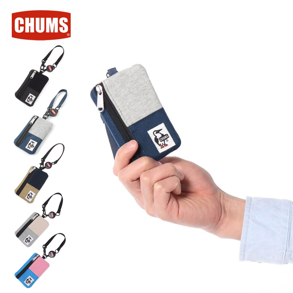 CHUMS（チャムス） 財布 コミューター パスケース スウェット ナイロン