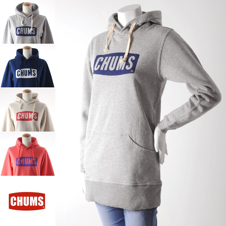 チャムス Chums スウェット ロングパーカー レディース Ch18 0607 Chums Sw02 ステイブルーセレクトショップ 通販 Yahoo ショッピング