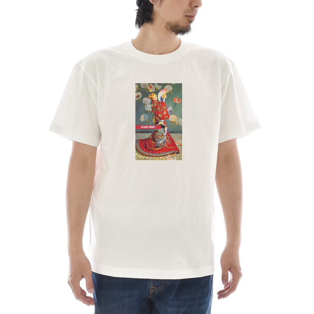 半袖 アートTシャツ】モネ Tシャツ ラ・ジャポネーズ ライフ イズ