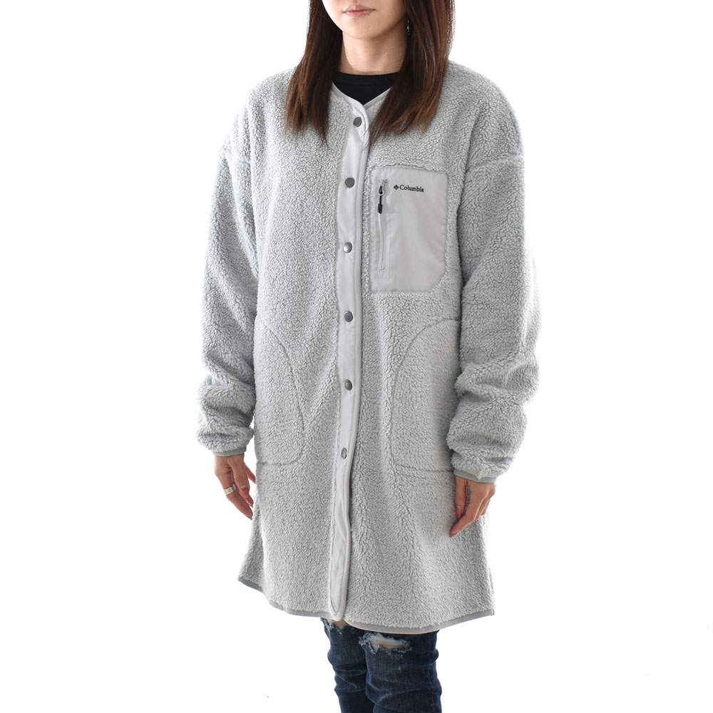 コロンビア columbia レディース ジャケット ウィメンズクリスタルベンドロングジャケット W Crystal Bend Long Jacket  PL0257 ボアフリース アウトドア