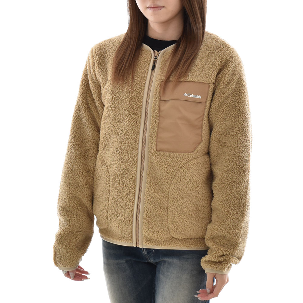 コロンビア Columbia フリース ウィメンズ クレストフリースカーディガン ボアフリース レディース アウトドア レトロ W Crest to  Park Fleece Cardigan PL0642