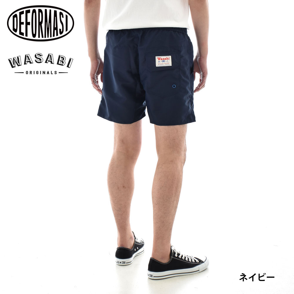 デフォルマシ ワサビ DEFORMASI WASABI ワサビ ボードショーツ ワサビトランクス サーフパンツ ALL ROUND SURF-TRUNKS メンズ M L ナイロン 水陸両用 |  | 04