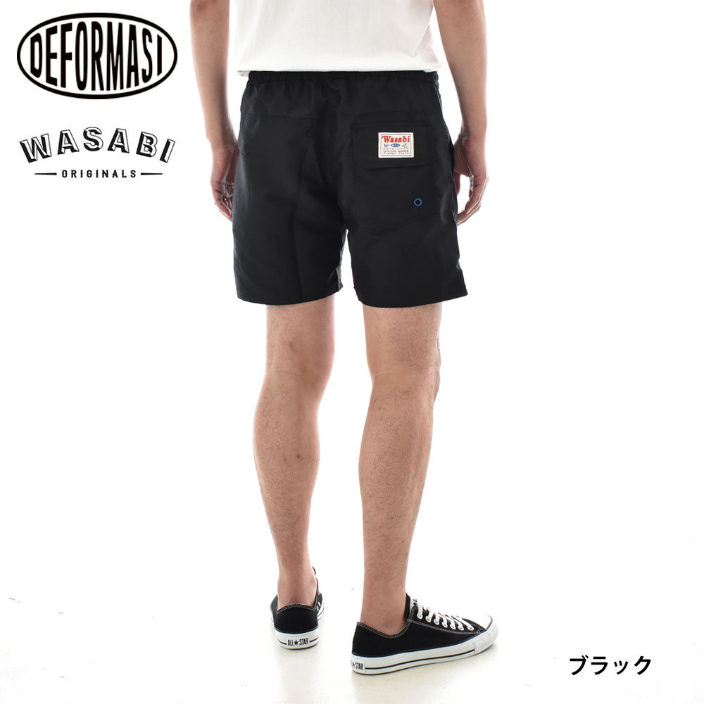 デフォルマシ ワサビ DEFORMASI WASABI ワサビ ボードショーツ ワサビトランクス サーフパンツ ALL ROUND SURF-TRUNKS メンズ M L ナイロン 水陸両用 |  | 01