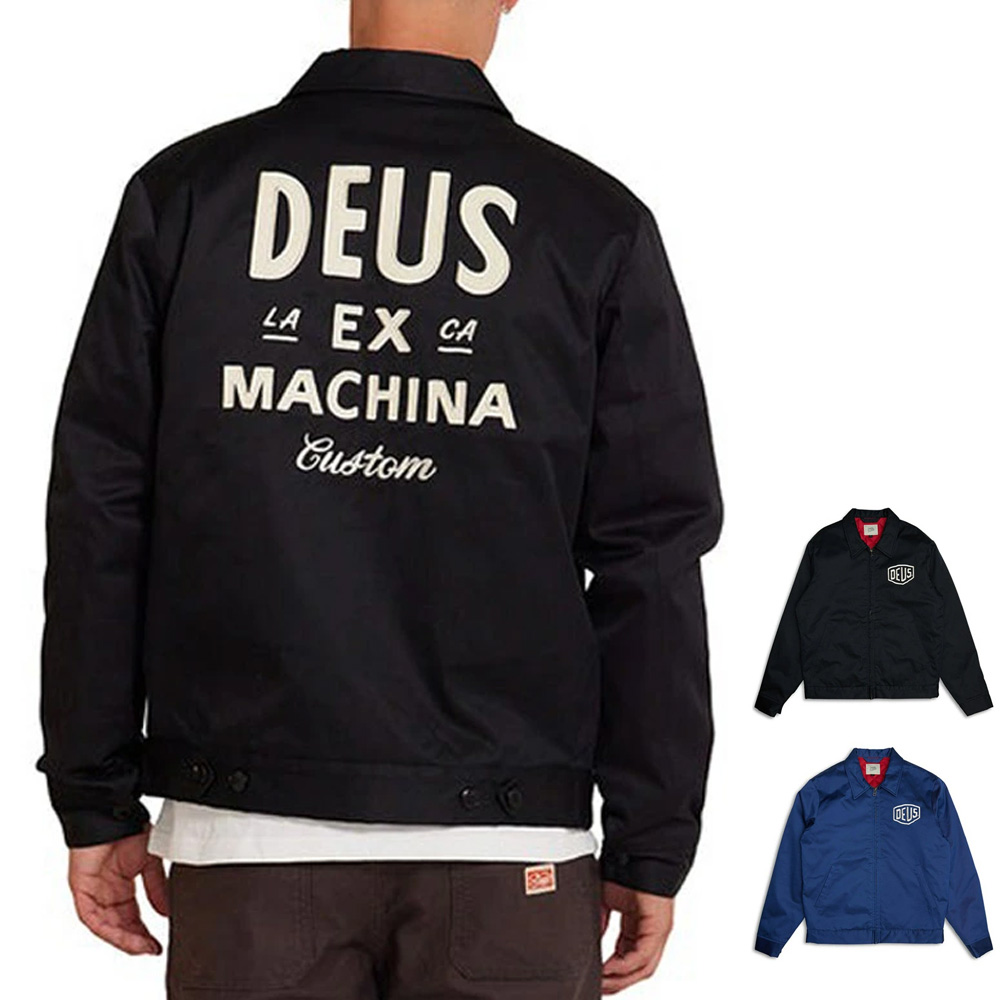 デウス エクス マキナ Deus ex Machina ワークウェア ジャケット 2.0 WORKWEAR JACKET 2.0 DMF246742 メンズ 中綿 アウター スイングトップ スウィングトップ | DEUS EX MACHINA