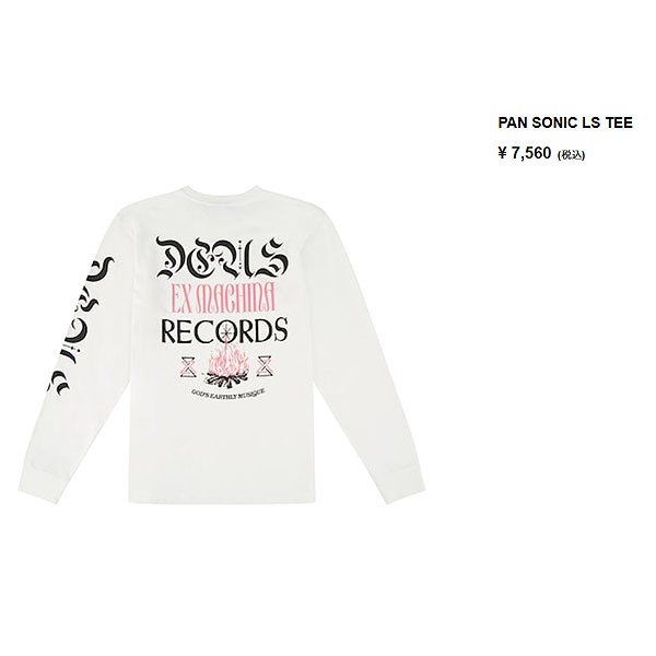 【Deus】DEUS×JAPAN SONIC★100%コットンTシャツ Deus】DEUS×JAPAN SONIC☆100%コットンTシャツ (Deus Ex Machina