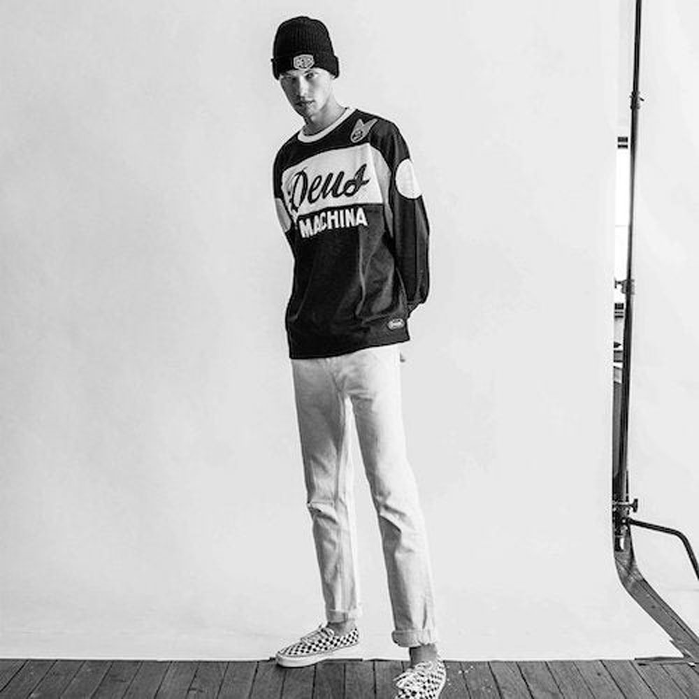 Deus Ex Machina☆SABER MOTO JERSEY ID 長袖 メッシュ Tシャツ Deus Ex Machina☆SABER MOTO JERSEY ID 長袖 メッシュ Tシャツ