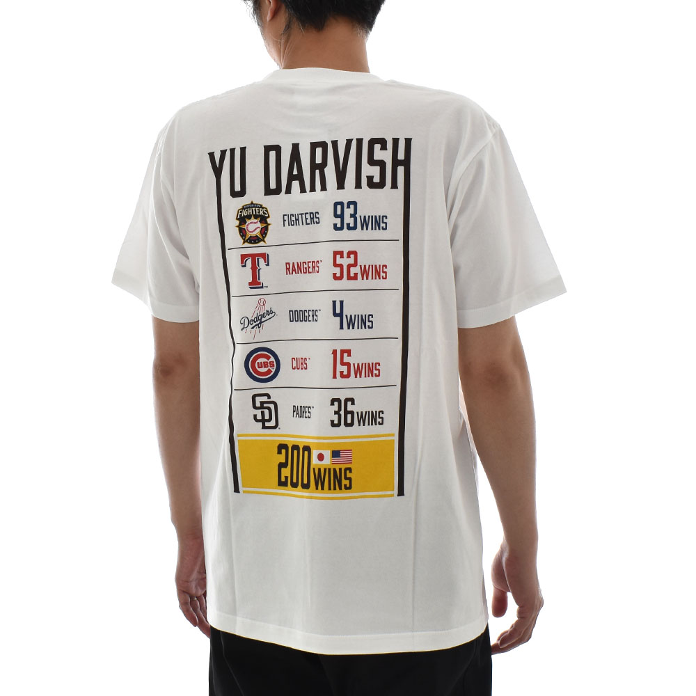Fanatics ファナティクス Tシャツ ダルビッシュ有 日米通算200勝