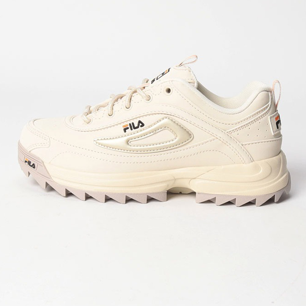 フィラ FILA スニーカー DISTORTER PREMIUM ベージュ 厚底スニーカー