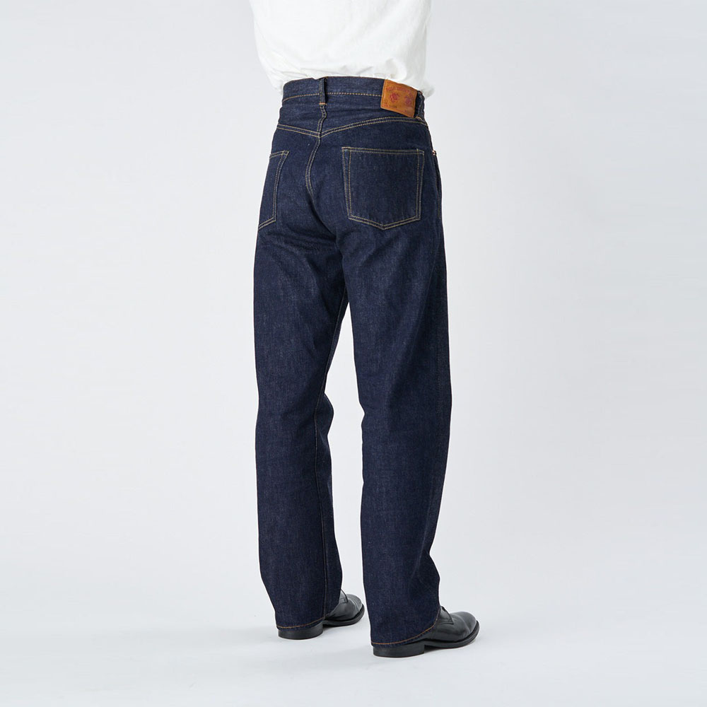 フルカウント FULL COUNT ジーパン ワイドデニム スーパースムース ワンウォッシュ 0105SSW Wide Denim SS(Super Smooth) (One Wash)11.5.oz メンズの画像