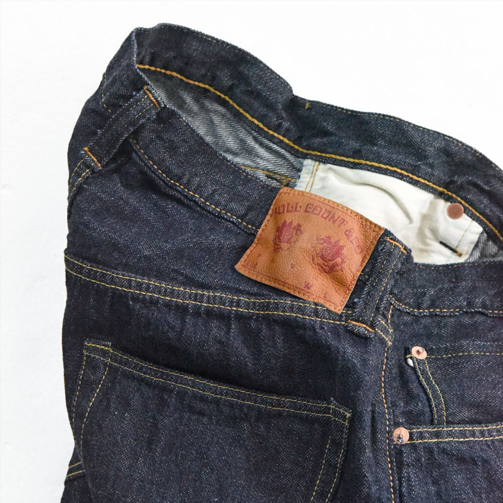 フルカウント FULL COUNT ジーパン ワイドデニム スーパースムース ワンウォッシュ 0105SSW Wide Denim SS(Super Smooth) (One Wash)11.5.oz メンズの画像