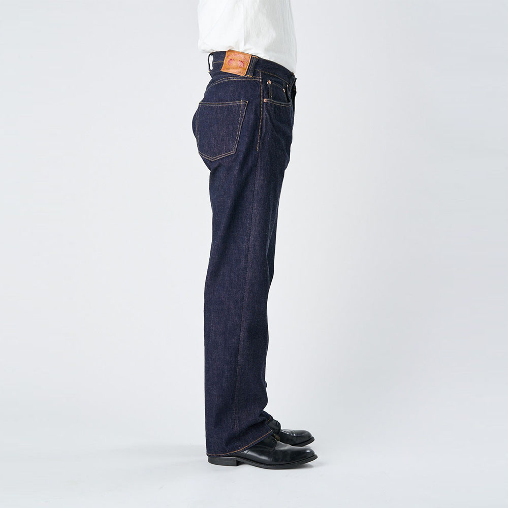 フルカウント FULL COUNT ジーパン ワイドデニム スーパースムース ワンウォッシュ 0105SSW Wide Denim SS(Super Smooth) (One Wash)11.5.oz メンズの画像