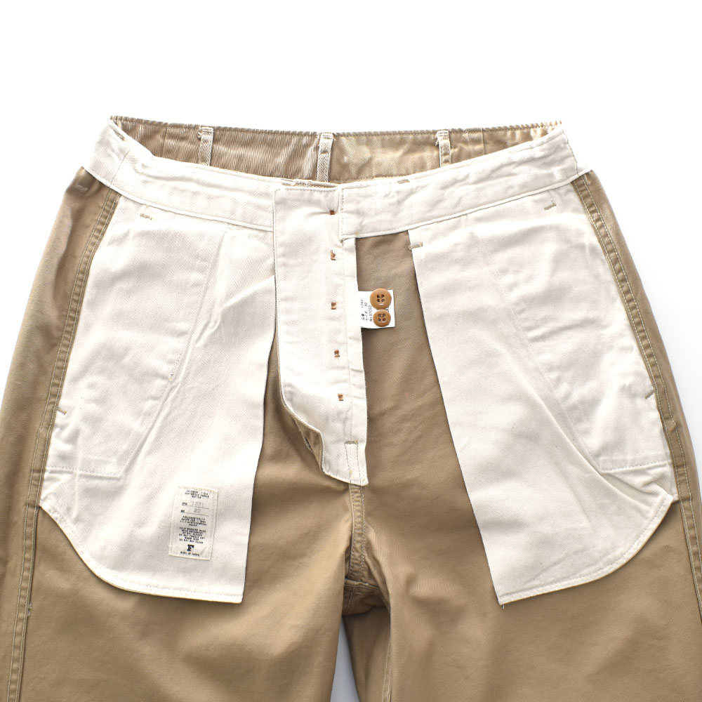 フルカウント FULL COUNT チノパン 1201 ユーエス アーミー チノ 41 カーキ U.S.Army Chio 41 Kahki 1201-20 メンズ レディース 1940年代トラウザーズ | FULLCOUNT | 17