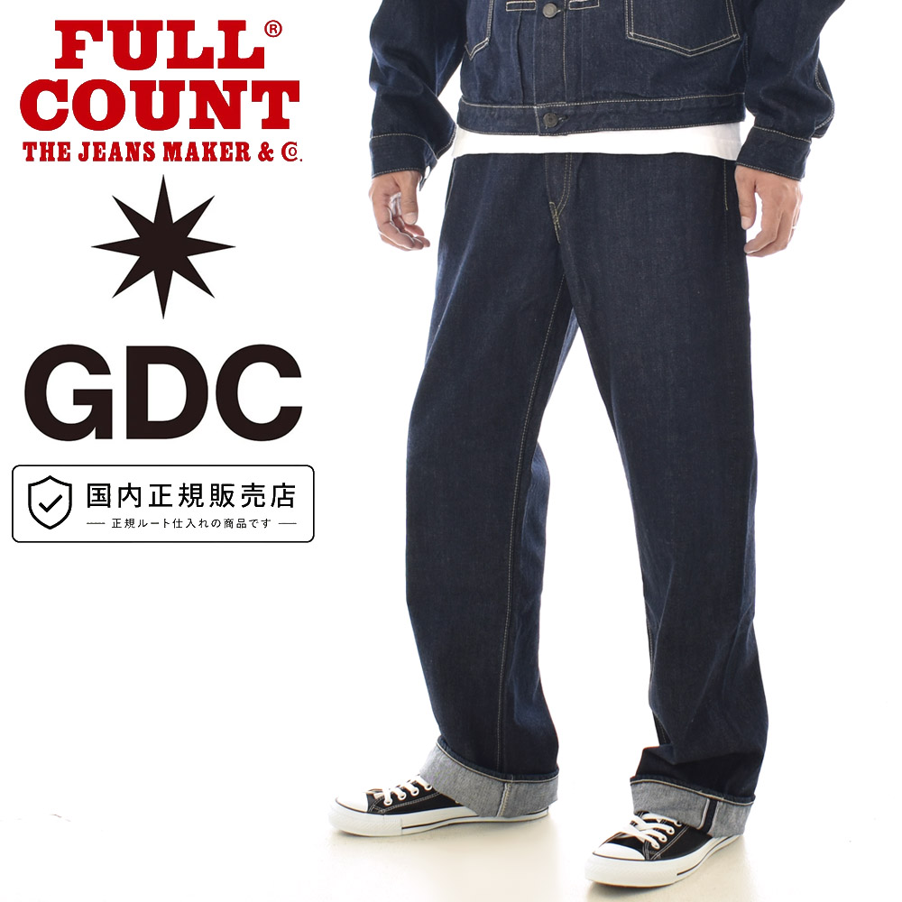 FULLCOUNT（フルカウント） GDC ジーディーシー コラボ デニムパンツ