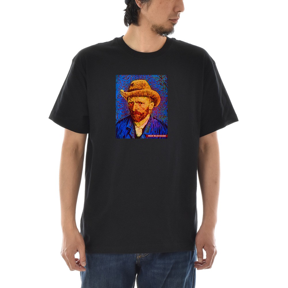半袖 アートTシャツ】ゴッホ Tシャツ 自画像 1887-88年冬 フィンセント