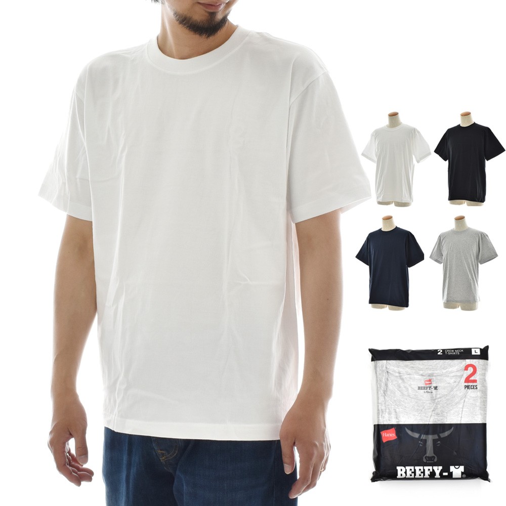 ぶいすぽ、ビックシルエットTシャツ 2枚セット hanes-tee06.jpg