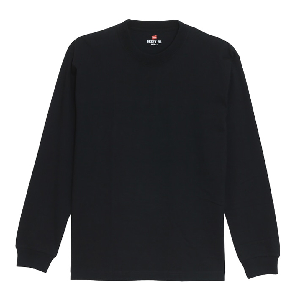ヘインズ Hanes Tシャツ BEEFY-T ビーフィー 長袖Tシャツ H5186 パックTシャツ 1枚入り メンズ レディース 無地 厚手 綿100％ ロンT ボックスシルエット | Hanes | 03