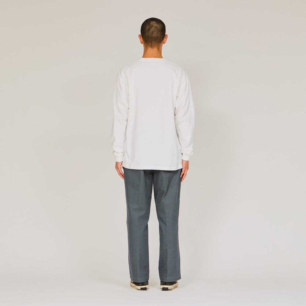 ヘインズ Hanes Tシャツ BEEFY-T ビーフィー 長袖Tシャツ H5186 パックTシャツ 1枚入り メンズ レディース 無地 厚手 綿100％ ロンT ボックスシルエット | Hanes | 09