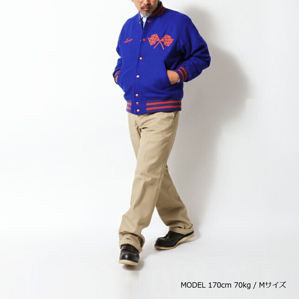 HOUSTON（ヒューストン） スタジャン メルトン アワード ジャケット