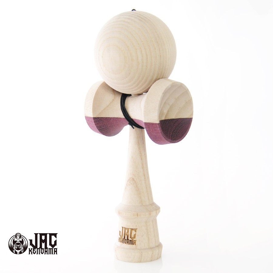 JAC KENDAMA ジャクケンダマ けん玉 限定 アッシュ×パープルハート 皿 