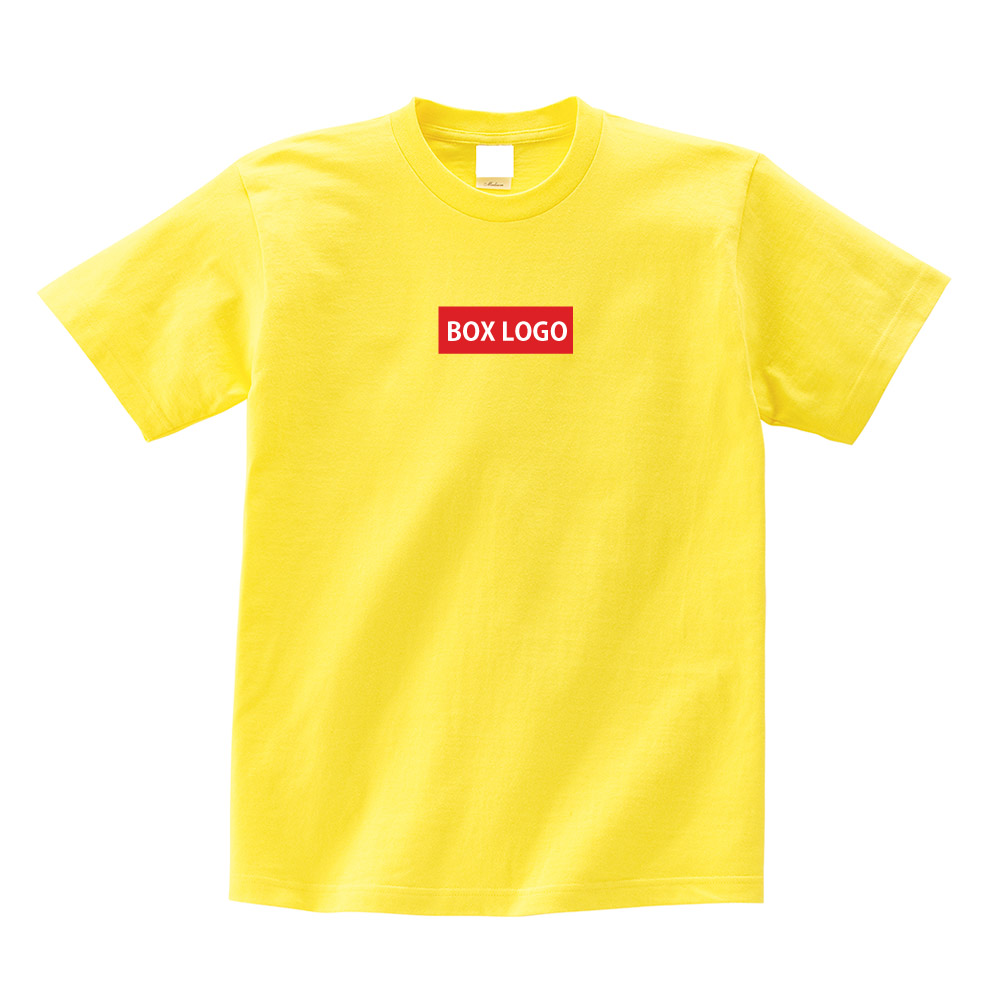 【半袖 オーダーメイドTシャツ】あなたの為の1着を作ります 名入れ ボックスロゴ 半袖Tシャツ オリジナルロゴ メンズ レディース 大きいサイズ BOX LOGO｜raiders｜10