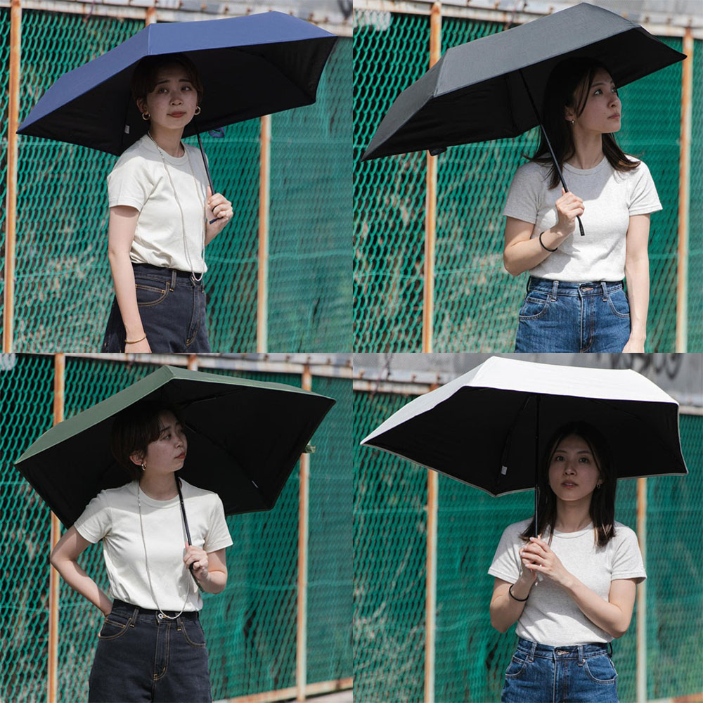 KiU（キウ） カサ 折り畳み傘 日傘 ライト & スリム アメニモマケズ