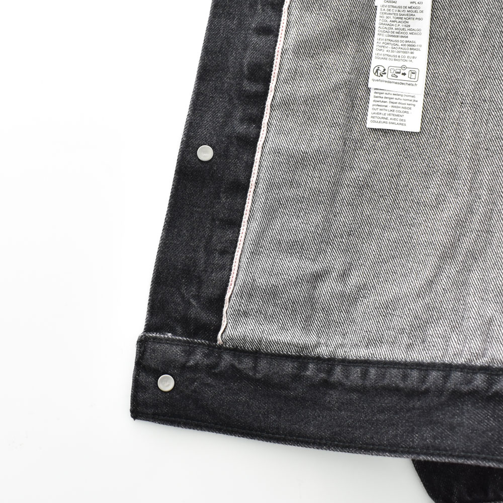 リーバイス Levi`s levis  Gジャン ジージャン 1st タイプ1 トラッカージャケット セルビッジ TYPE 1 TRACKER JACKET SELVEGE A3174-0030 007X8-0000の画像