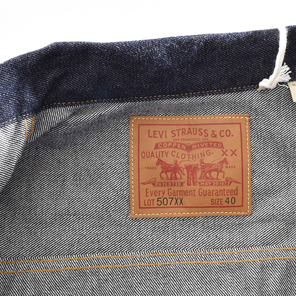 日本製 オーガニックコットン リーバイス ビンテージ クロージング LEVI'S VINTAGECLOTHING 507XX 1953モデル TYPE2 セカンド Gジャン ジージャン 705070066｜raiders｜13