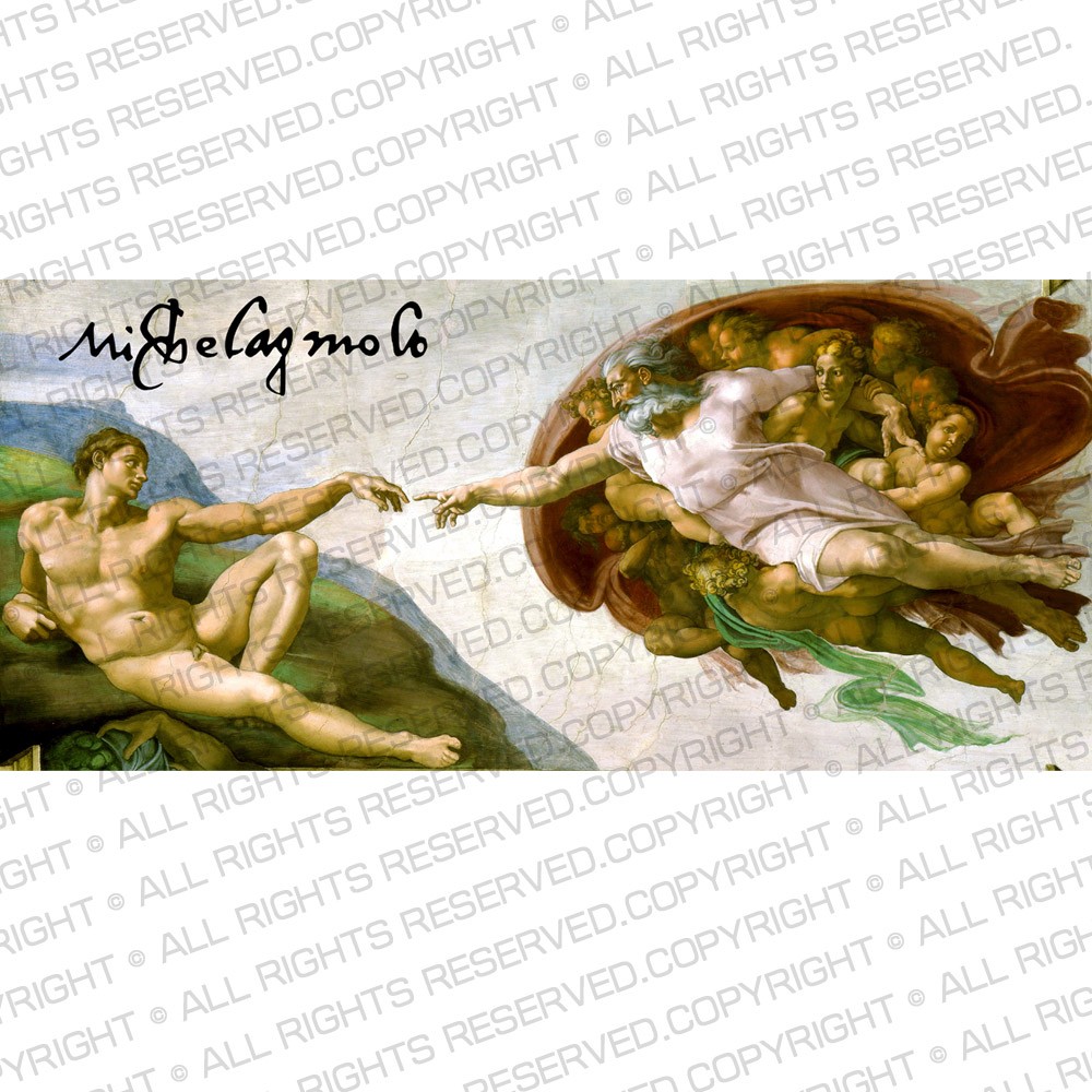 エイミーイストワール ミケランジェロアートプリントTシャツ EIMY ISTOIRE エイミーイストワール eimy istoire Michelangelo art