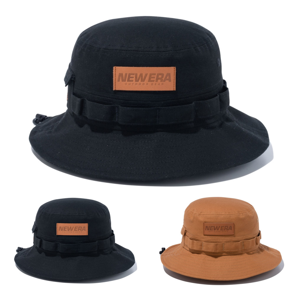 ニューエラ NEW ERA newera ハット アドベンチャーハット OD ADV LTHR PATCH 14110059 14110058 メンズ  レディース 男女兼用 バケットハット バケハ M L XL