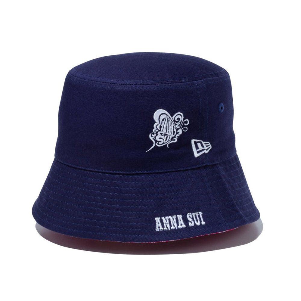 ニューエラ NEW ERA newera × ANA SUI アナスイ コラボ ハット バケット01 リバーシブル セーラーブリム Sailor  Brim ANNA SUI 14124532 レディース S/M