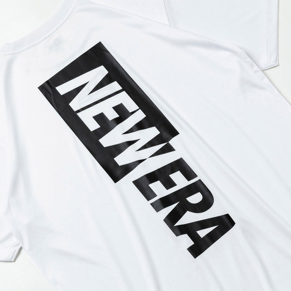 ニューエラ new era NEWERA Tシャツ 半袖 ラッシュ Tシャツ リアバーチカルロゴ 14121965 14121966 メンズ 吸汗 速乾 UVカット 紫外線カットラッシュTシャツ｜raiders｜10