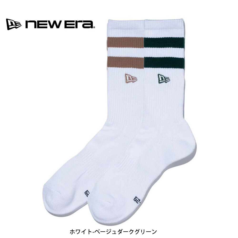 NEW ERA（ニューエラ） new era NEWERA 2Pソックス 靴下 ソックス