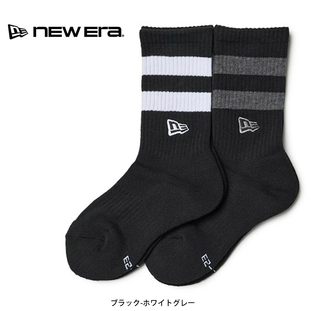 NEW ERA（ニューエラ） new era NEWERA 2Pソックス 靴下 ソックス