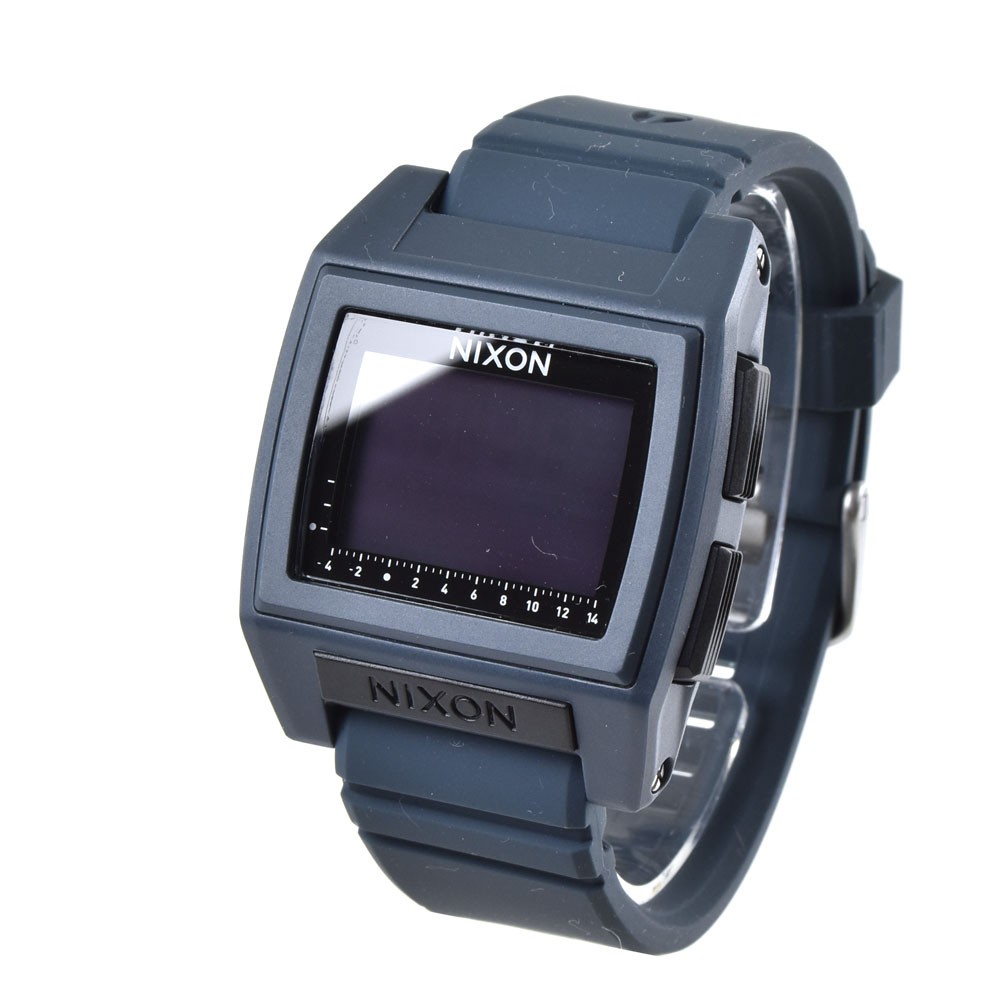 ニクソン NIXON 腕時計 デジタル メンズ レディース ベース タイド プロ ダークスレート 防水 おしゃれ ブランド THE BASE TIDE  PRO DARK SLATE NA12122889-00