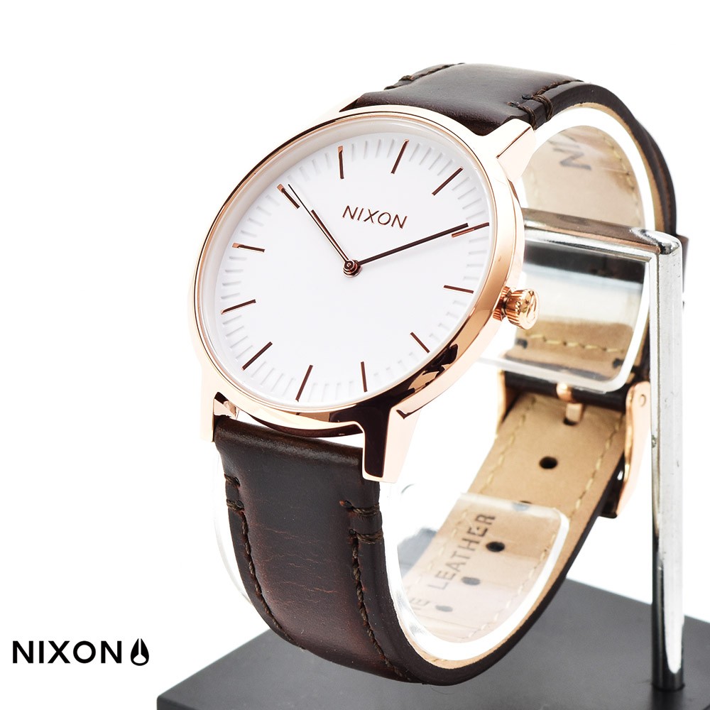 ニクソン NIXON 腕時計 THE PORTER LEATHER ポーター レザー ローズ