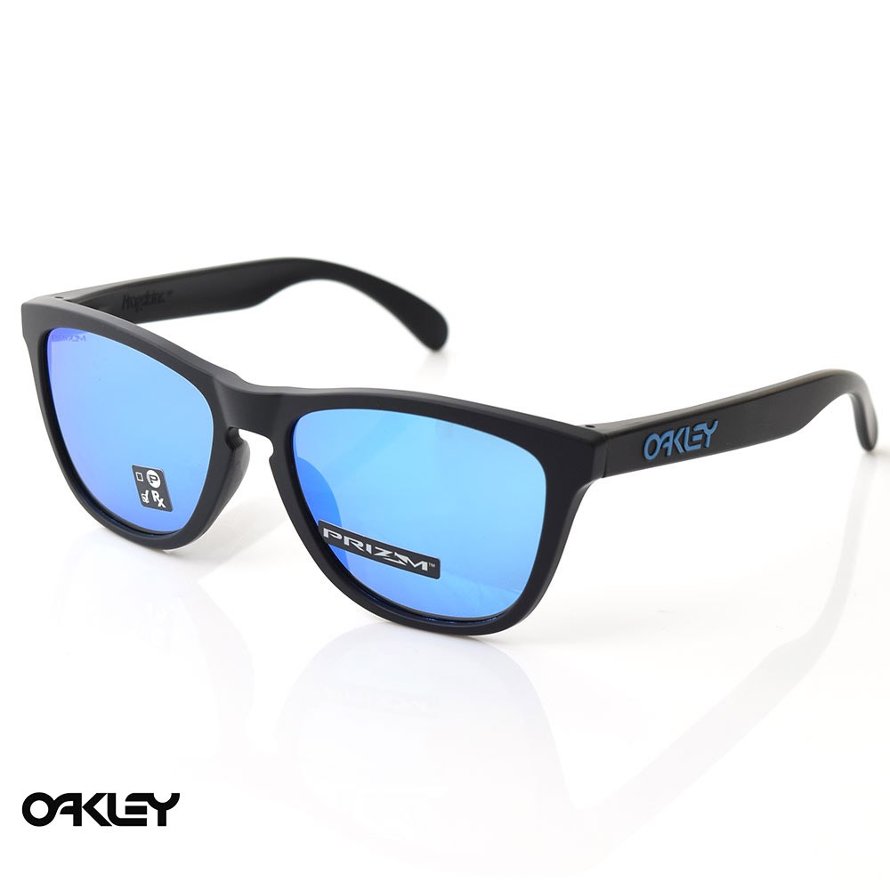 オークリー OAKLEY サングラス フロッグスキン FROGSKINS OO9245-6154 マットブラック プリズムサファイア メンズ