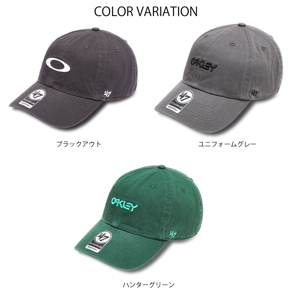 オークリー OAKLEY キャップ コラボ 47 フォーティーセブン 帽子 6パネルキャップ ローキャップ カーブドバイザー メンズ レディース  FOS901220