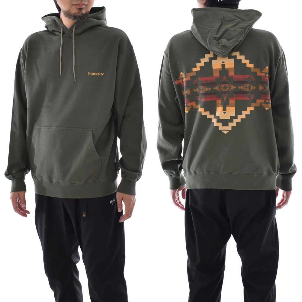 PENDLETON ペンドルトン パーカー バックプリント スウェット