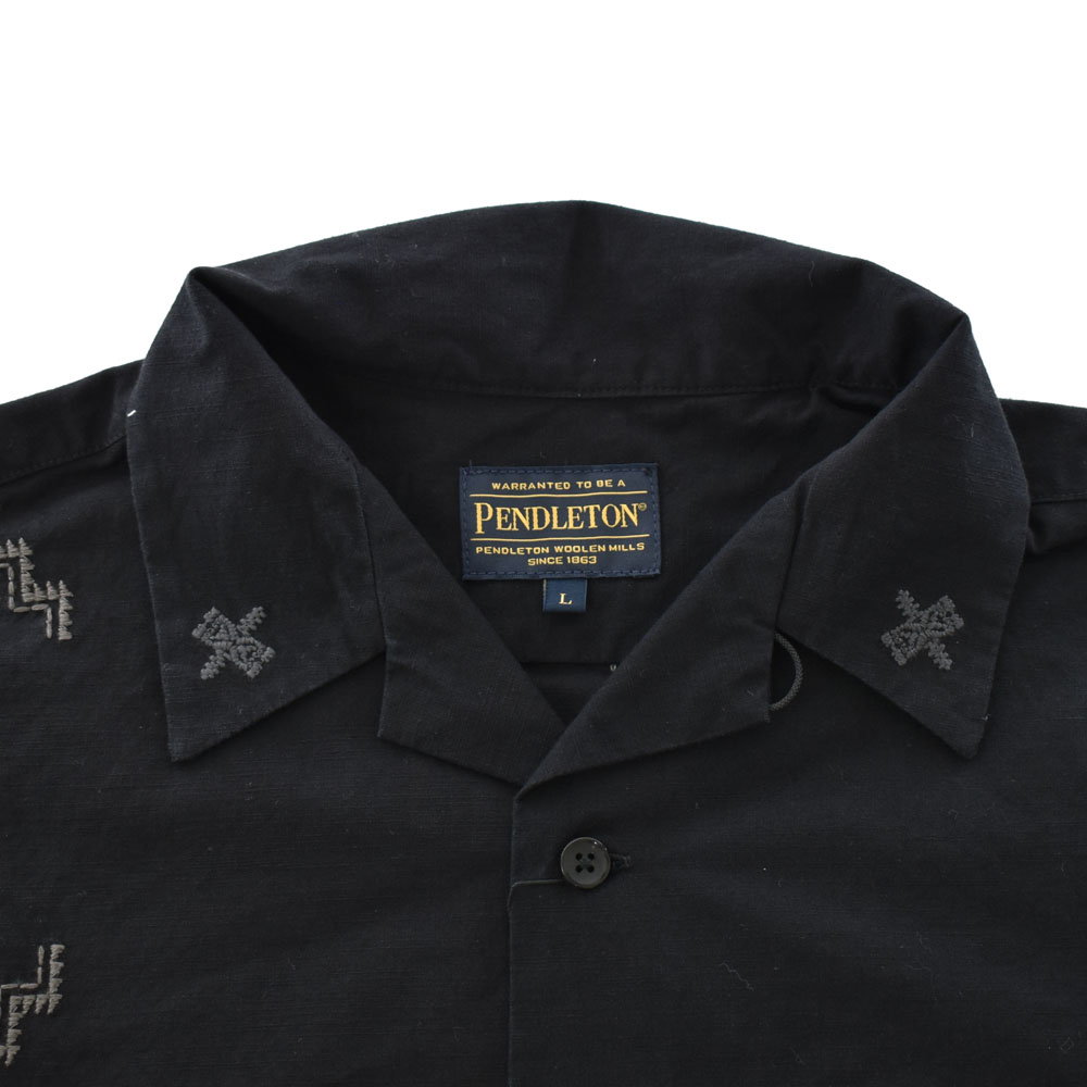 PENDLETON ペンドルトン 長袖シャツ エンブロイダリー オープン