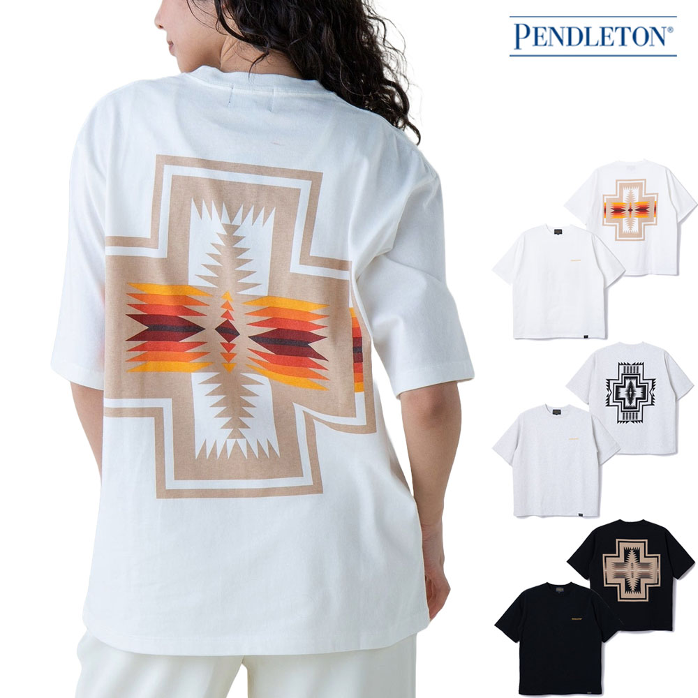ペンドルトン PENDLETON 半袖Tシャツ バックプリント Tシャツ メンズ 