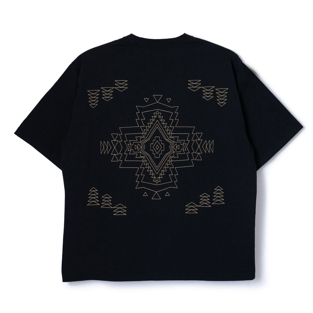 ペンドルトン PENDLETON 半袖Tシャツ バック エンボス Tシャツ Back EMB Tee 5275-0016 メンズ レディース 刺繍 オーバーサイズ 厚手 ネイティブ柄 | PENDLETON | 16