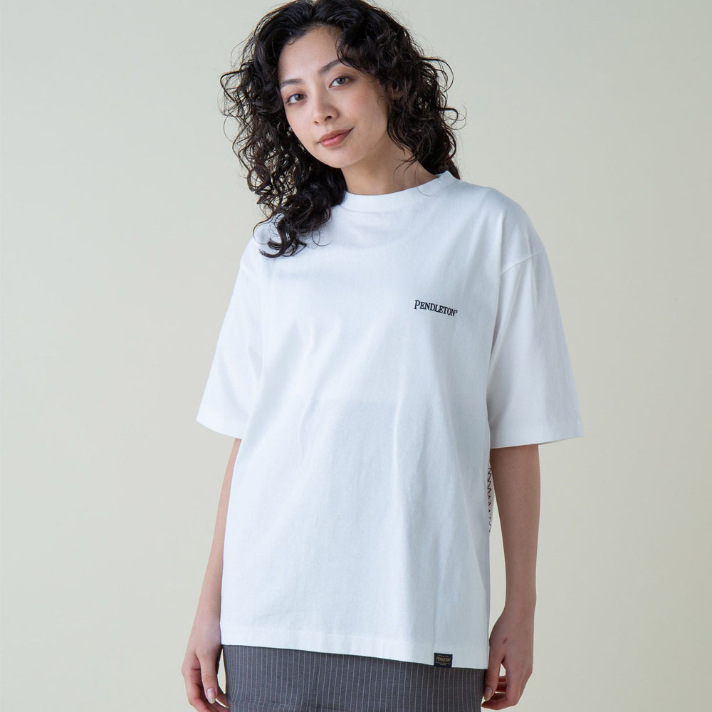 ペンドルトン PENDLETON 半袖Tシャツ バック エンボス Tシャツ Back EMB Tee 5275-0016 メンズ レディース 刺繍 オーバーサイズ 厚手 ネイティブ柄 | PENDLETON | 04