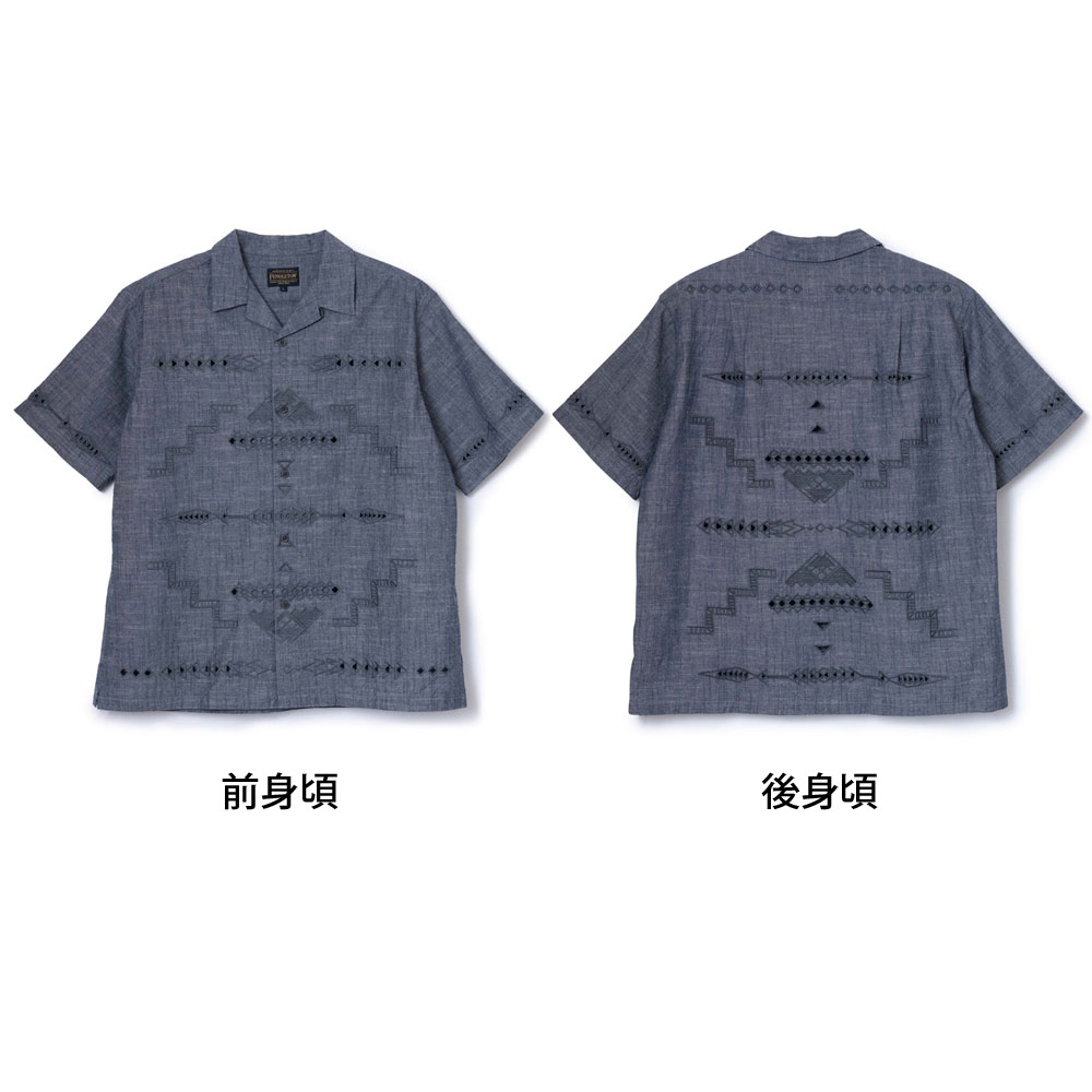 PENDLETON ペンドルトン カットワーク オープンカラーシャツ