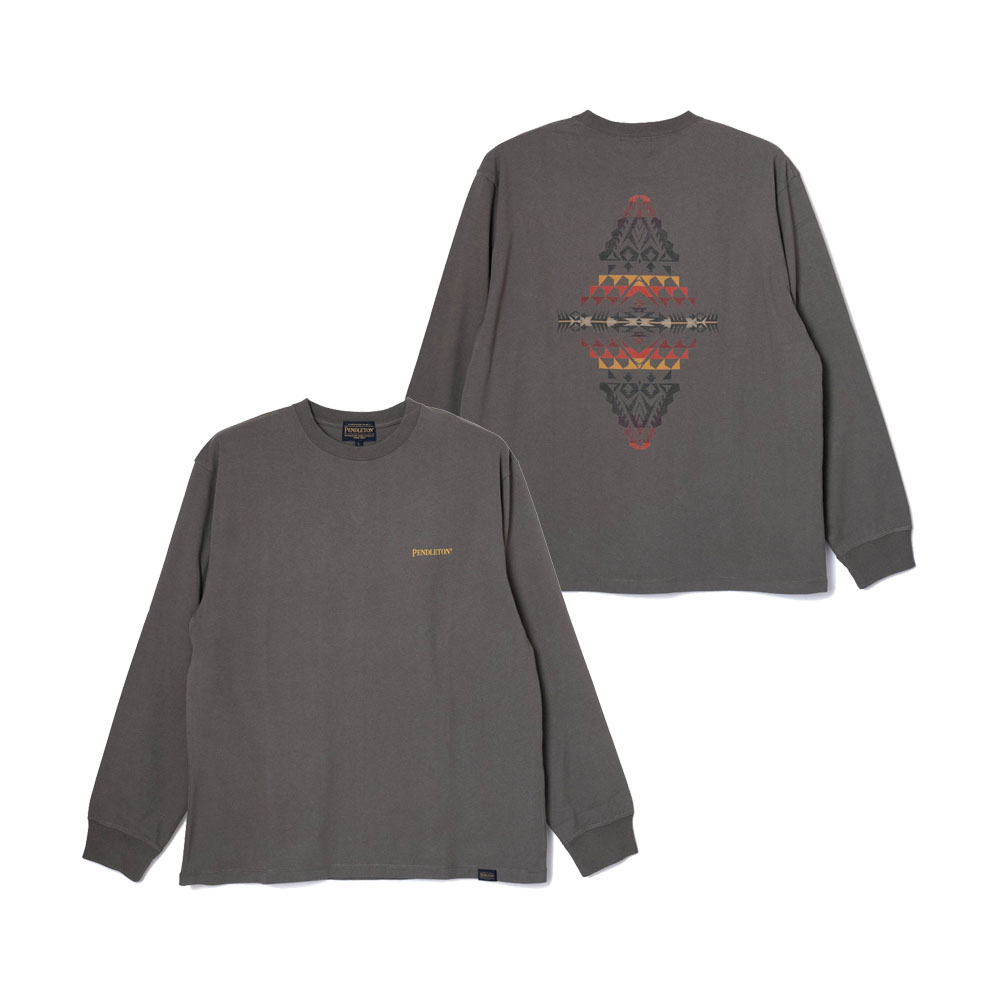 PENDLETON（ペンドルトン） バックプリント 長袖Tシャツ ロング