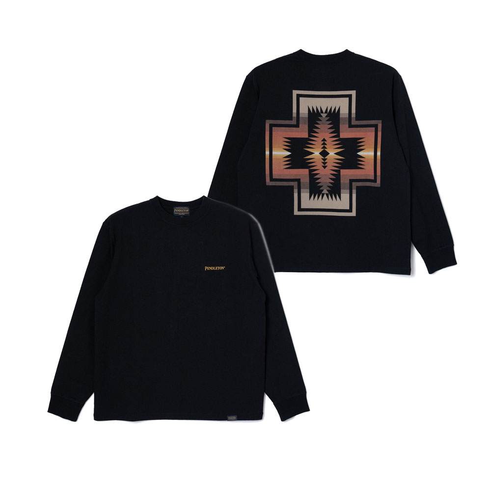 PENDLETON（ペンドルトン） バックプリント 長袖Tシャツ ロング